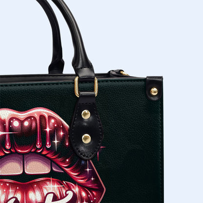 Hot Mess - Bolso de mano de cuero personalizado - MM18