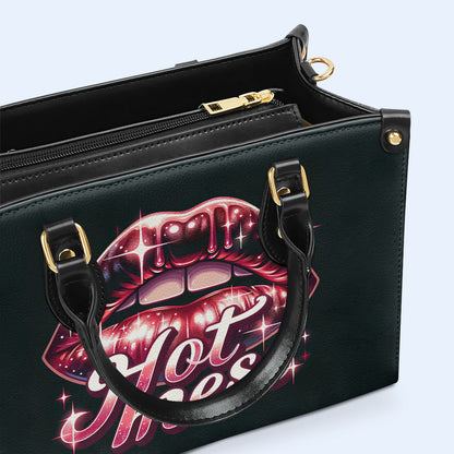 Hot Mess - Bolso de mano de cuero personalizado - MM18