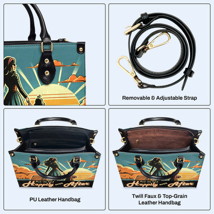Et elle vécut heureuse pour toujours - Sac à main en cuir personnalisé - MM33
