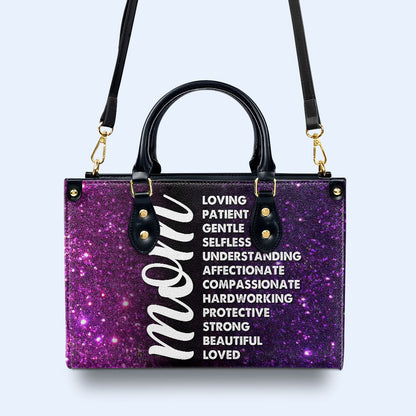 Maman - Sac à main en cuir personnalisé - MM46