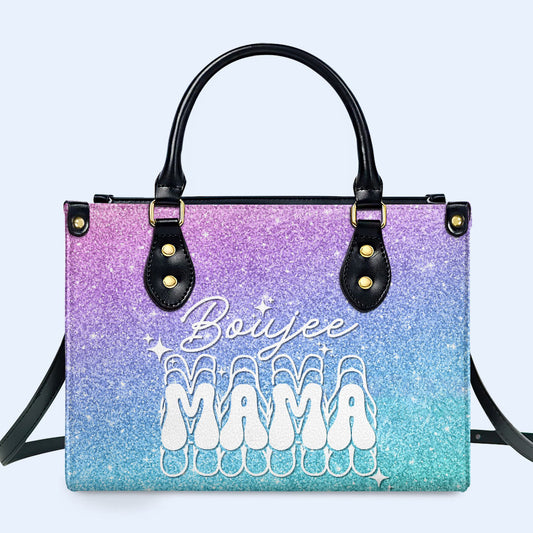 Boujee Mama - Bolso de mano de cuero personalizado - MM47