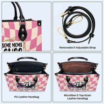 Je suis une maman - Sac à main en cuir personnalisé - MM49