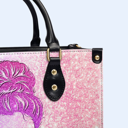 Latina Mom Pero No Te Pases - Bolso de Cuero - MM51