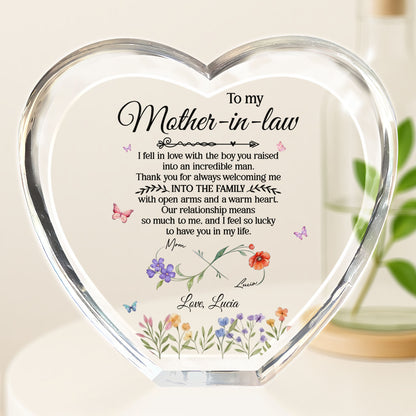 To My Mother-In-Law, Butterflies and Flowers
