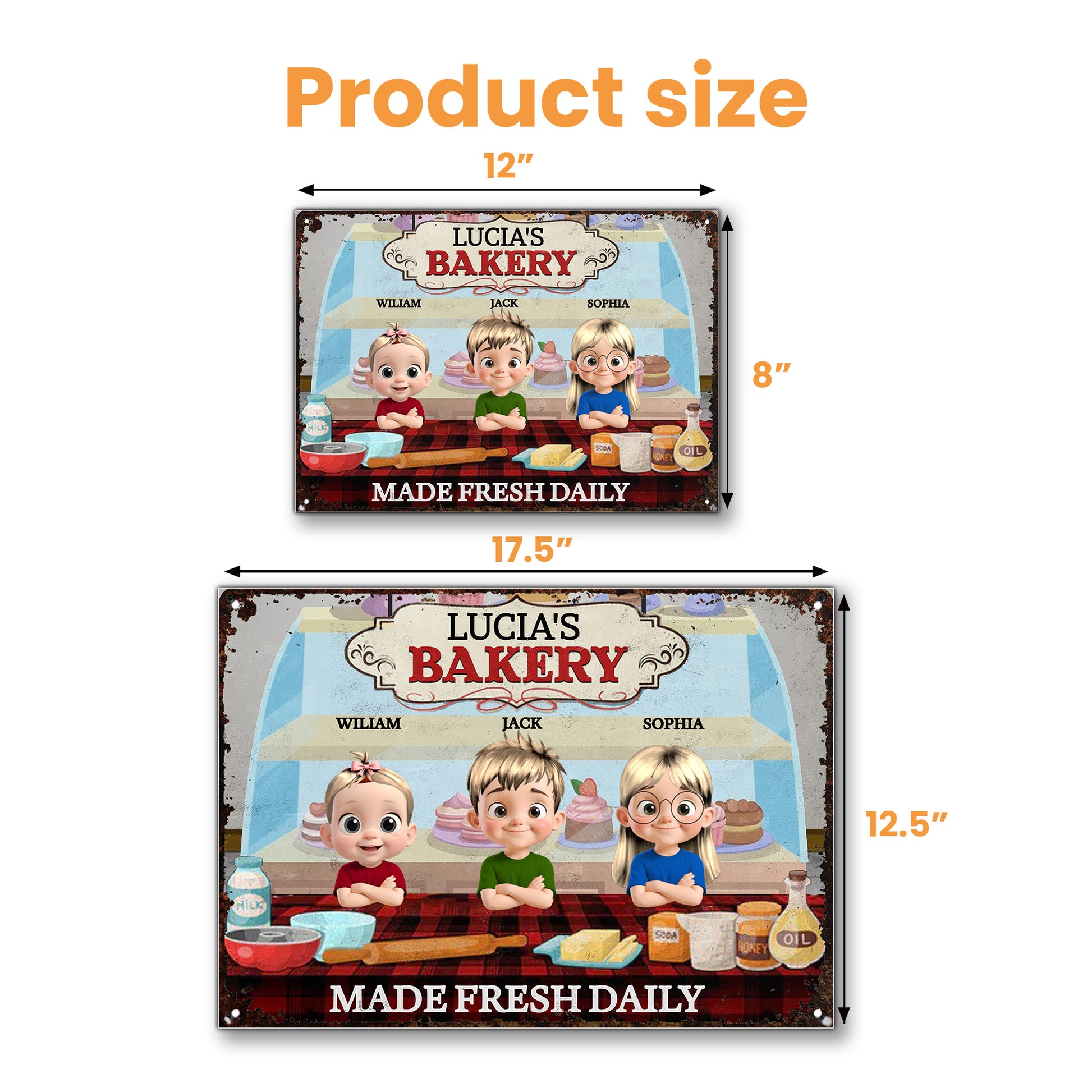 Made Fresh Daily, Bakery And Pastries Theme