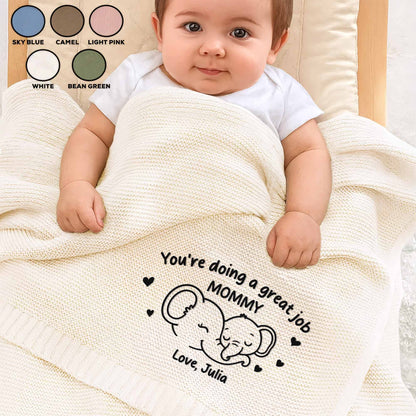 You're Doing A Great Job, MOMMY, Elephant and Hearts