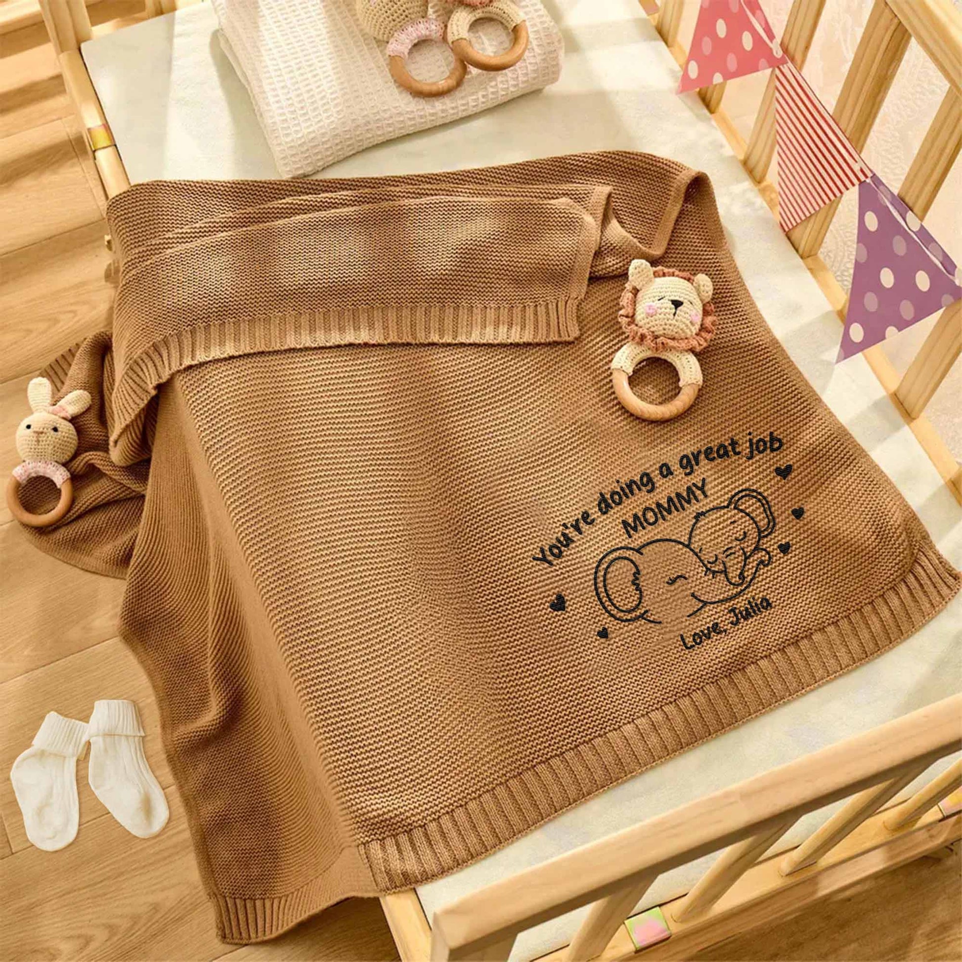 You're Doing A Great Job, MOMMY, Elephant and Hearts