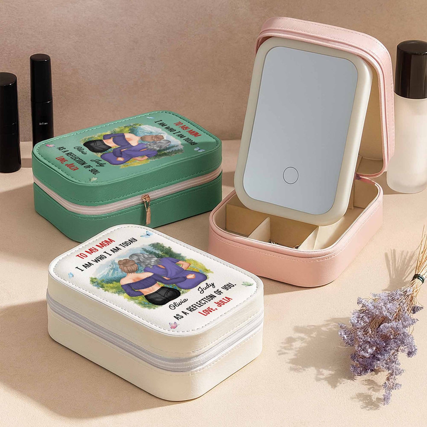 To My Mom, I Am Who I Am Today, Mountains And Butterflies