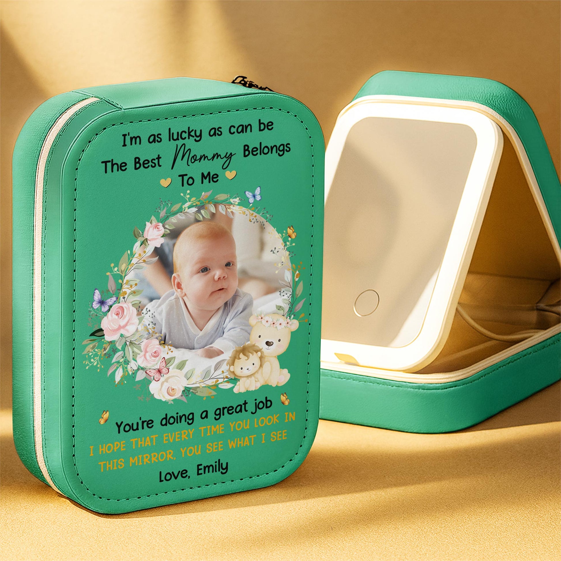 I'm As Lucky As Can Be, The Best Mommy Belongs to Me, Flowers