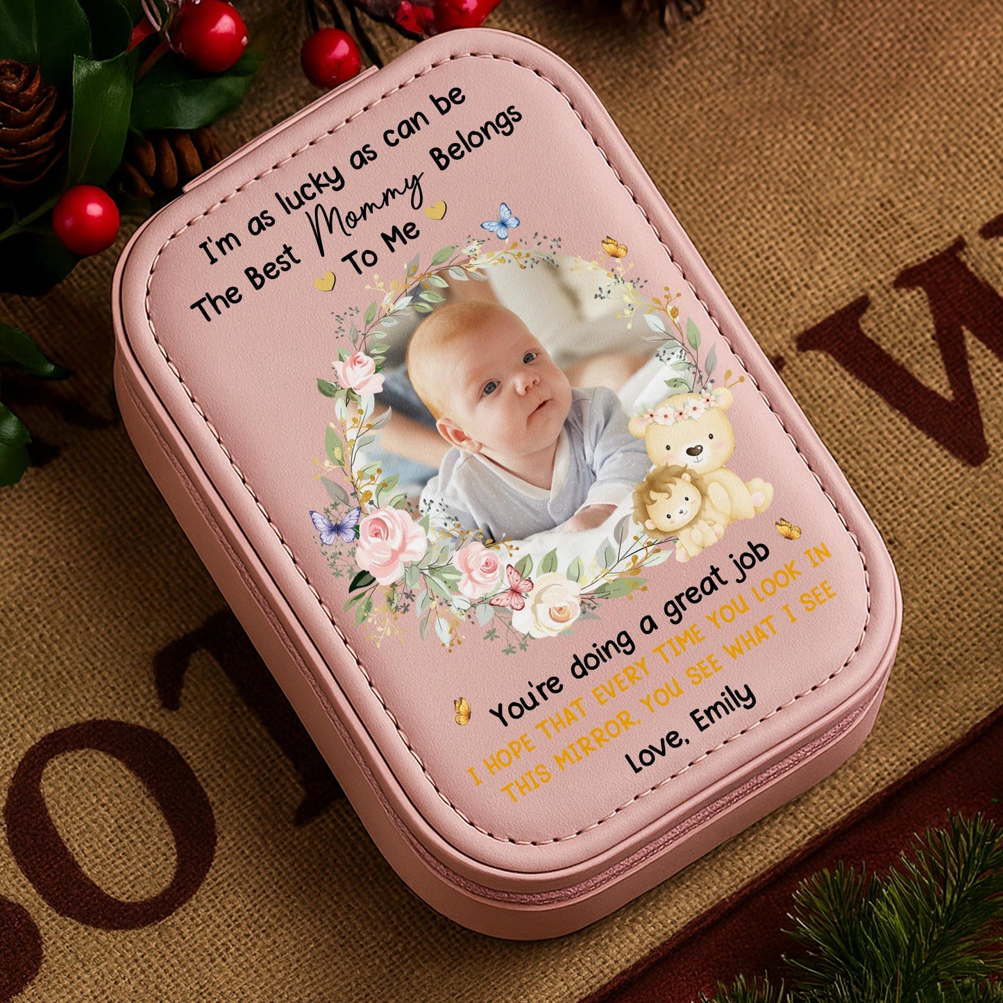 I'm As Lucky As Can Be, The Best Mommy Belongs to Me, Flowers