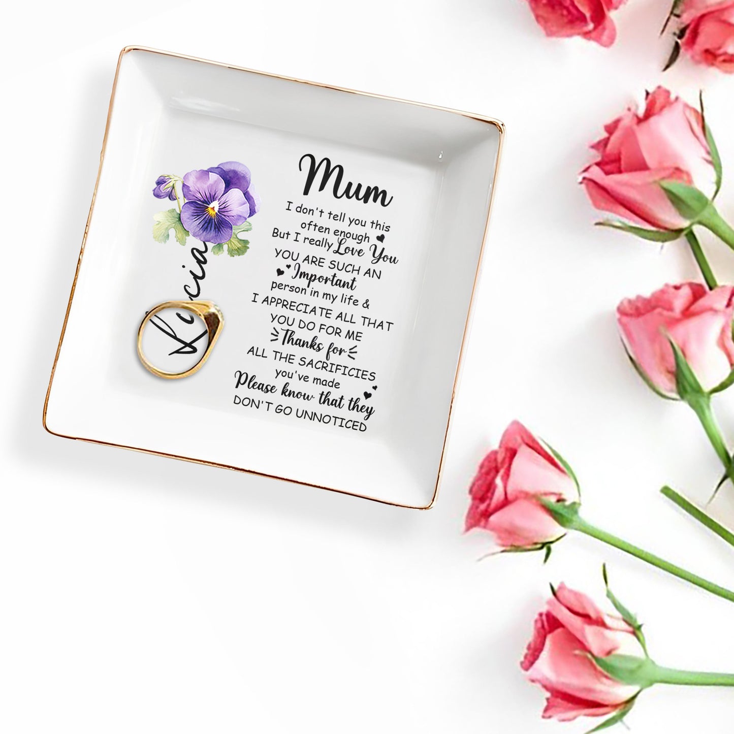 Mum, Thank You For Your Love And Sacrifices