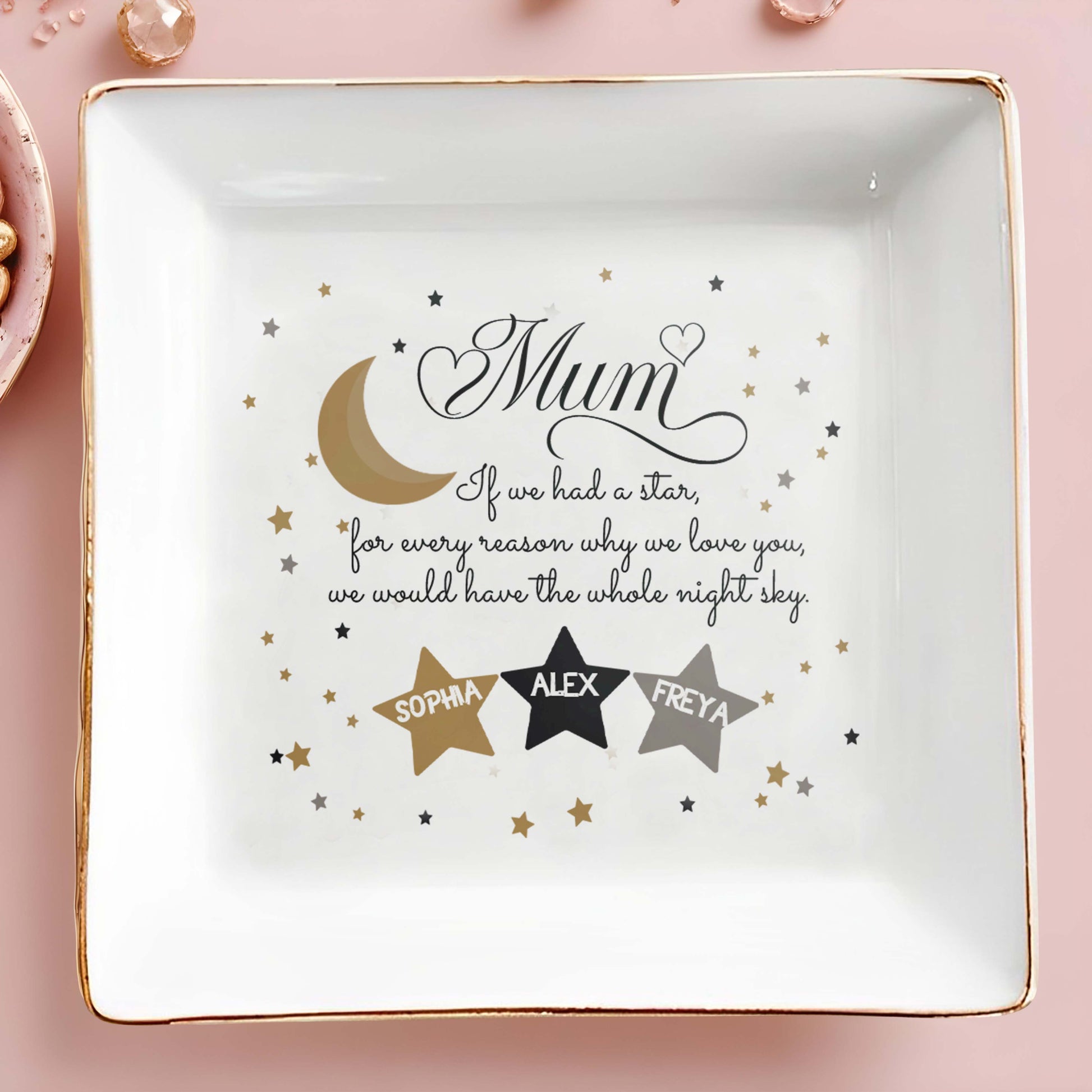 Whole Night Sky Stars And Moon Love Message
