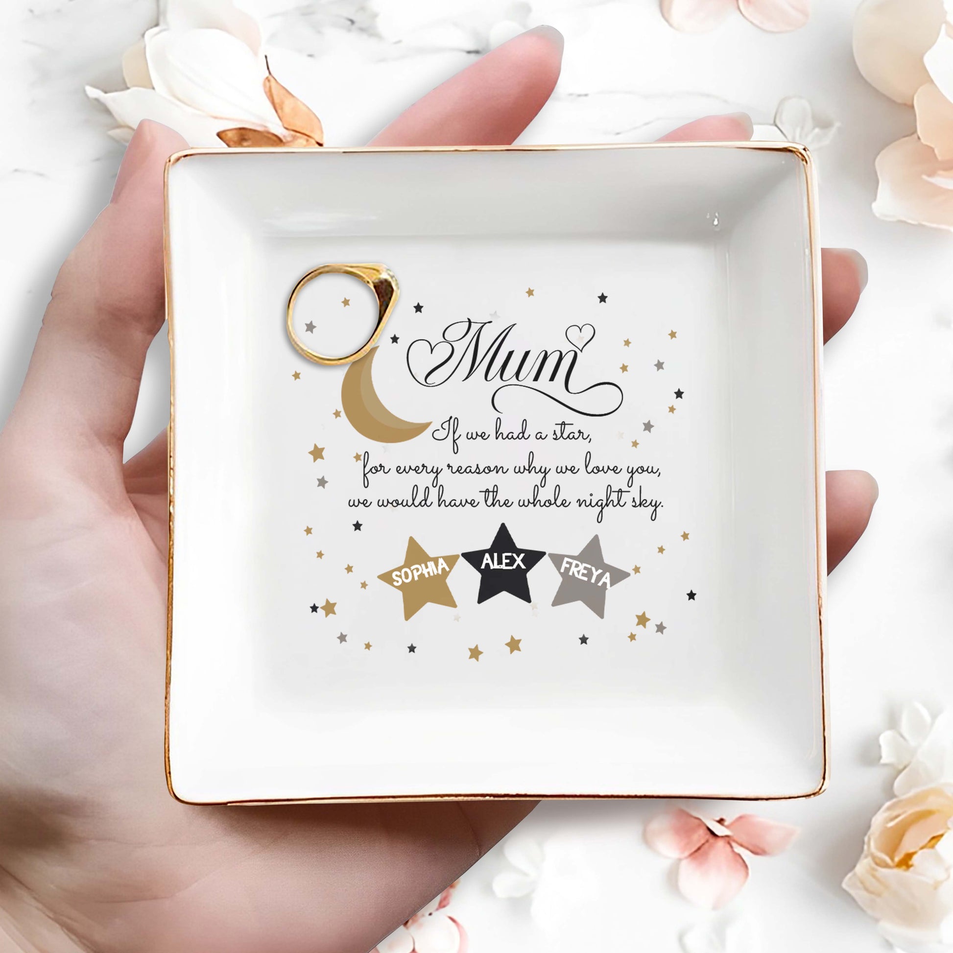 Whole Night Sky Stars And Moon Love Message