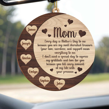 Cherished Treasures, Hearts and Wooden Texture