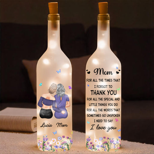 Mom, I Need To Say I Love You, Mother and Daughter