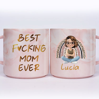 Best F**king Mom Ever With Cute Cartoon Character