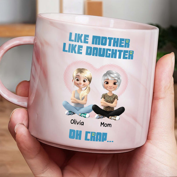 Like Mother Like Daughter Oh Crap, Cartoon Characters