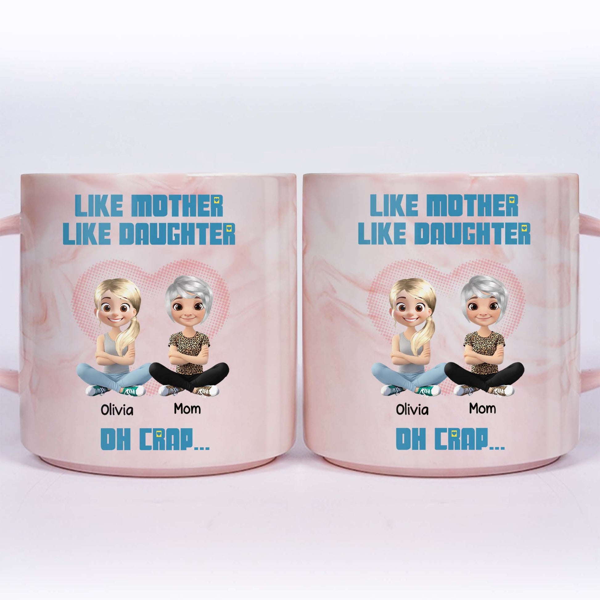Like Mother Like Daughter Oh Crap, Cartoon Characters