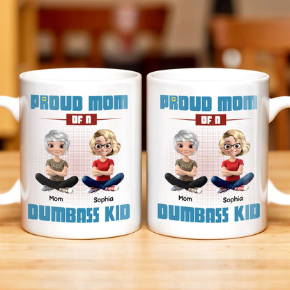 Proud Mom Of A Dumbass Kid Cartoon Characters