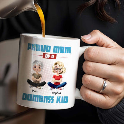 Proud Mom Of A Dumbass Kid Cartoon Characters