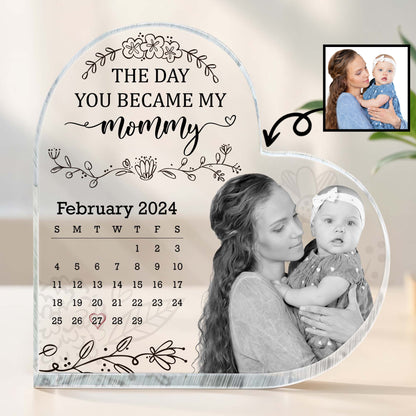 The Day You Became My Mommy, Flowers And Calendar