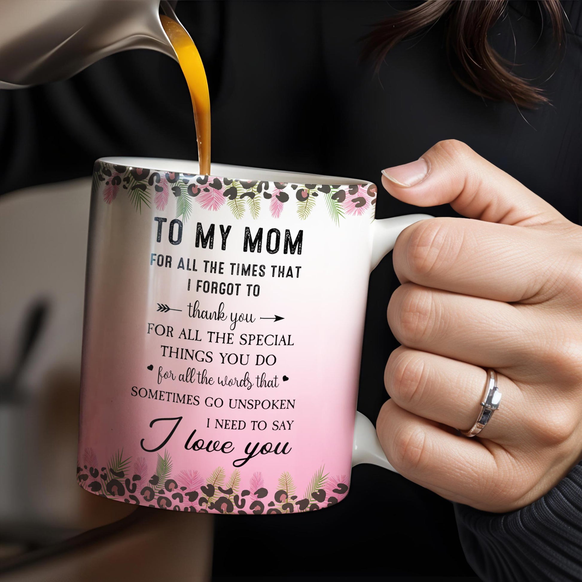 To My Mom, For All The Times That I Forgot To Thank You, Flowers and Two Women