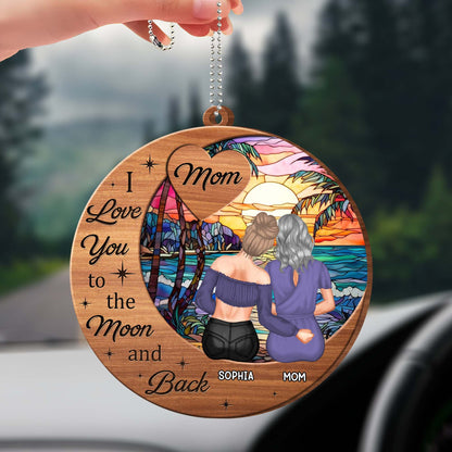 I Love You To The Moon And Back, Sunset And Women
