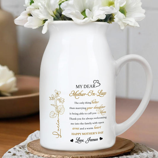 My Dear Mother-In-Law, The Only Thing Better Than Marrying Your Daughter, Flowers and Hearts