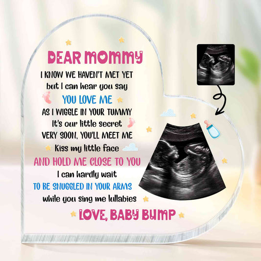Dear Mommy, I Know We Haven't Met Yet, Ultrasound Image