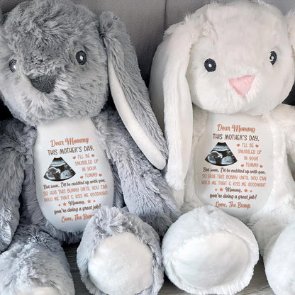Dear Mommy This Mother’s Day, Bunny And Ultrasound Image