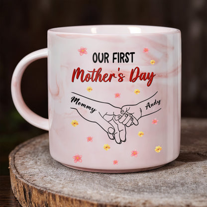 Our First Mother's Day, Flowers and Hand Holding