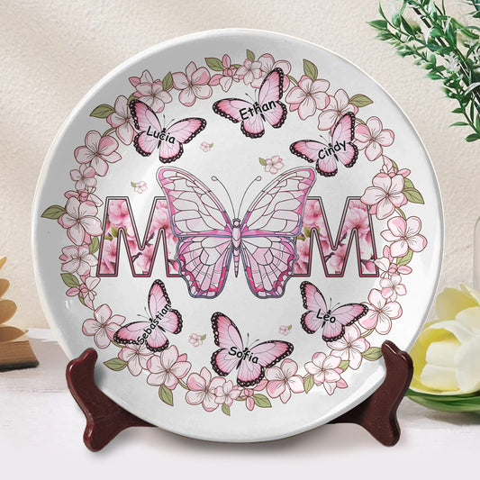 Celebrate Life's Beautiful Moments With Personalized Floral And Butterfly Artwork