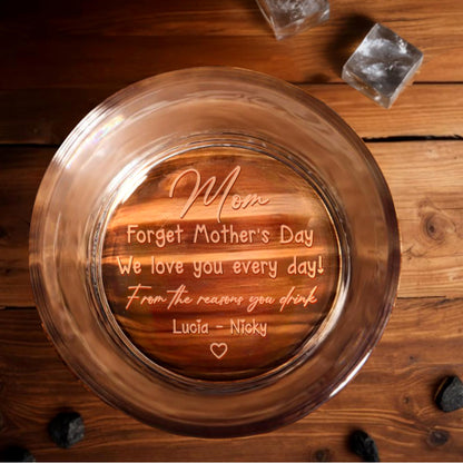 Mom, Forget Mother's Day, We Love You Every Day, Heart