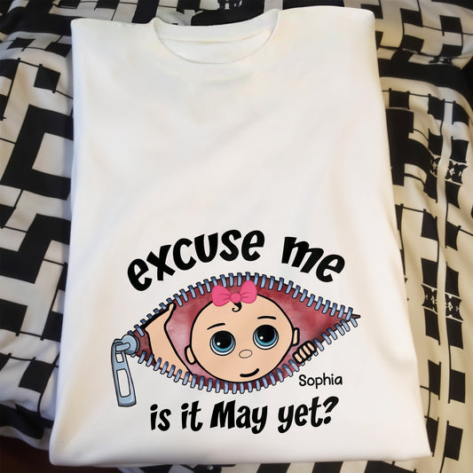 Excuse Me Is It May Yet? Baby Face And Zipper