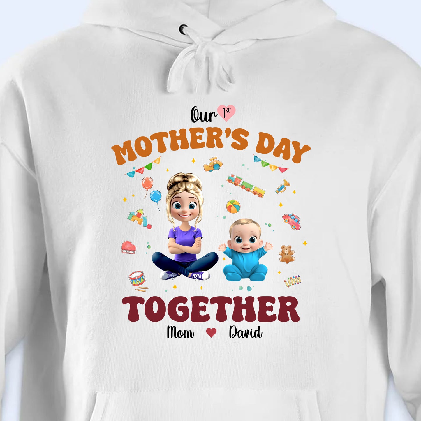 Our 1st Mother's Day Together, Cartoon Characters and Baby Items