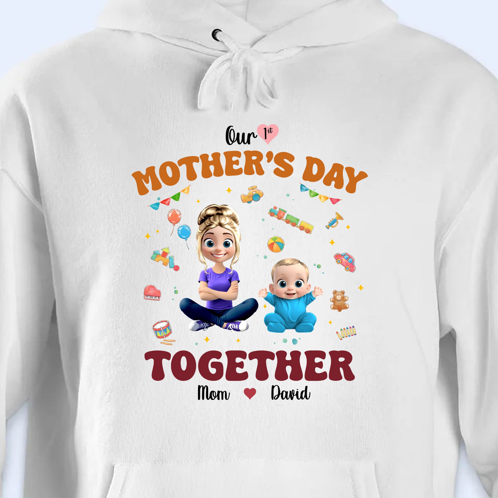 Our 1st Mother's Day Together, Cartoon Characters and Baby Items