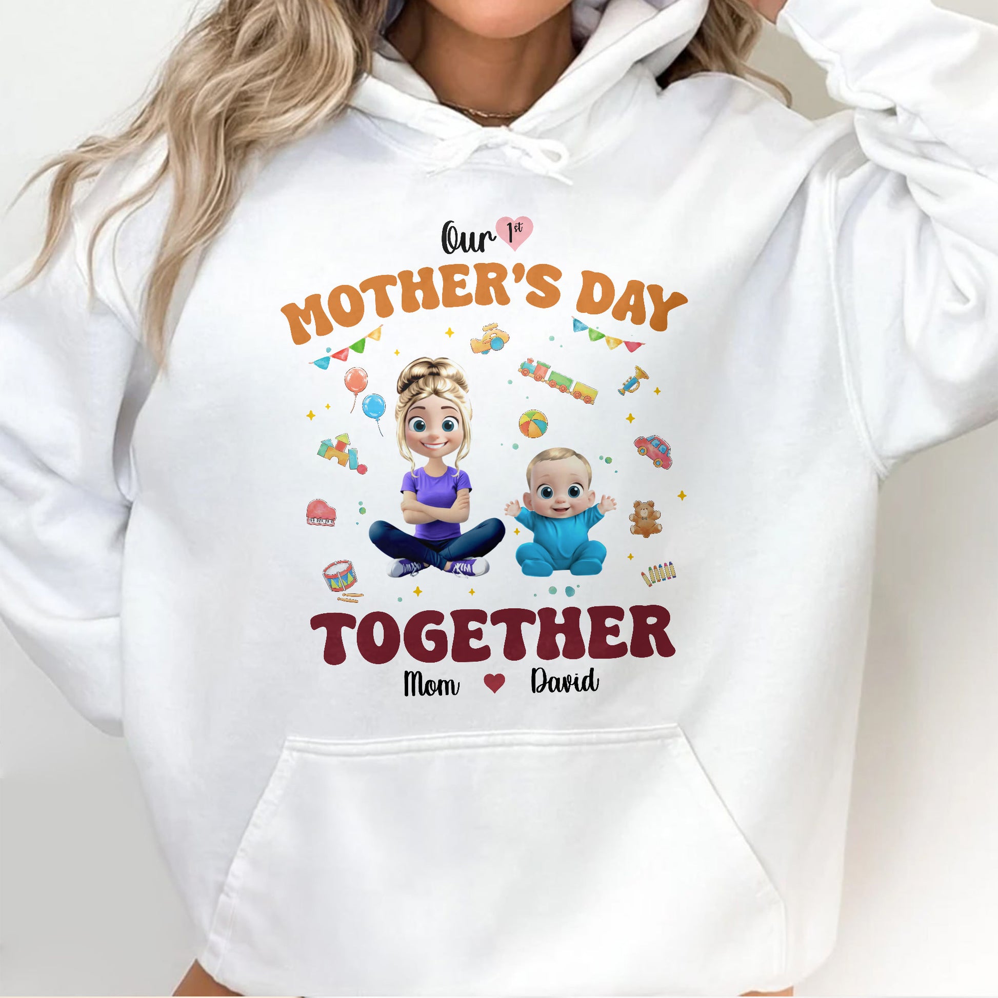 Our 1st Mother's Day Together, Cartoon Characters and Baby Items