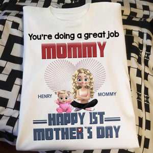 You're Doing A Great Job Mommy, Happy 1st Mother's Day, Mother and Baby