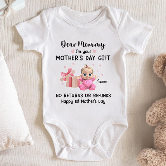 Dear Mommy, I'm Your Mother's Day Gift, Baby and Gift Box