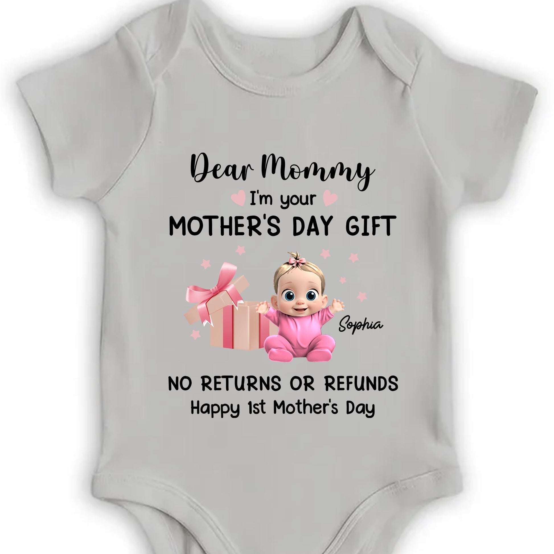 Dear Mommy, I'm Your Mother's Day Gift, Baby and Gift Box