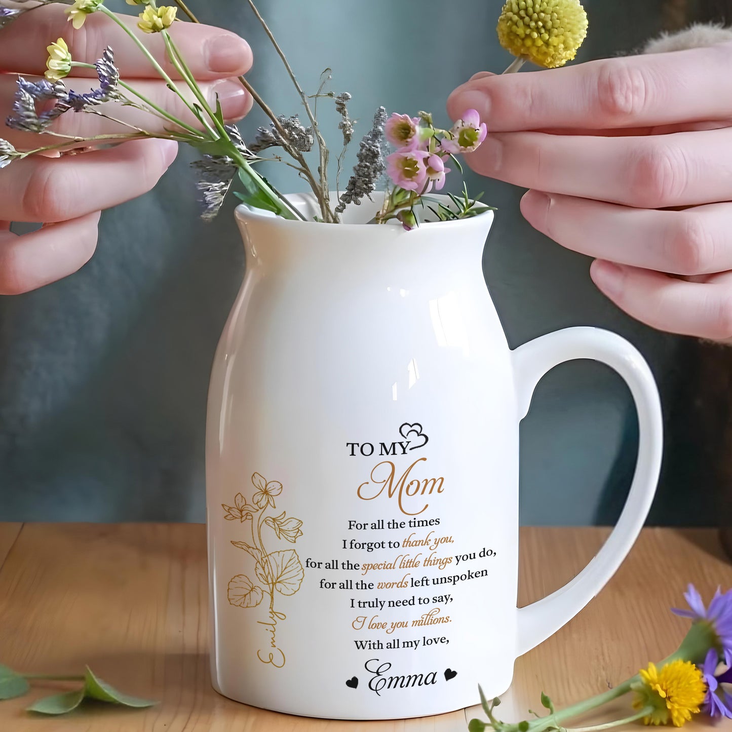To My Mom, For All The Times, Flowers