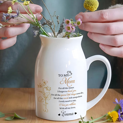 To My Mom, For All The Times, Flowers