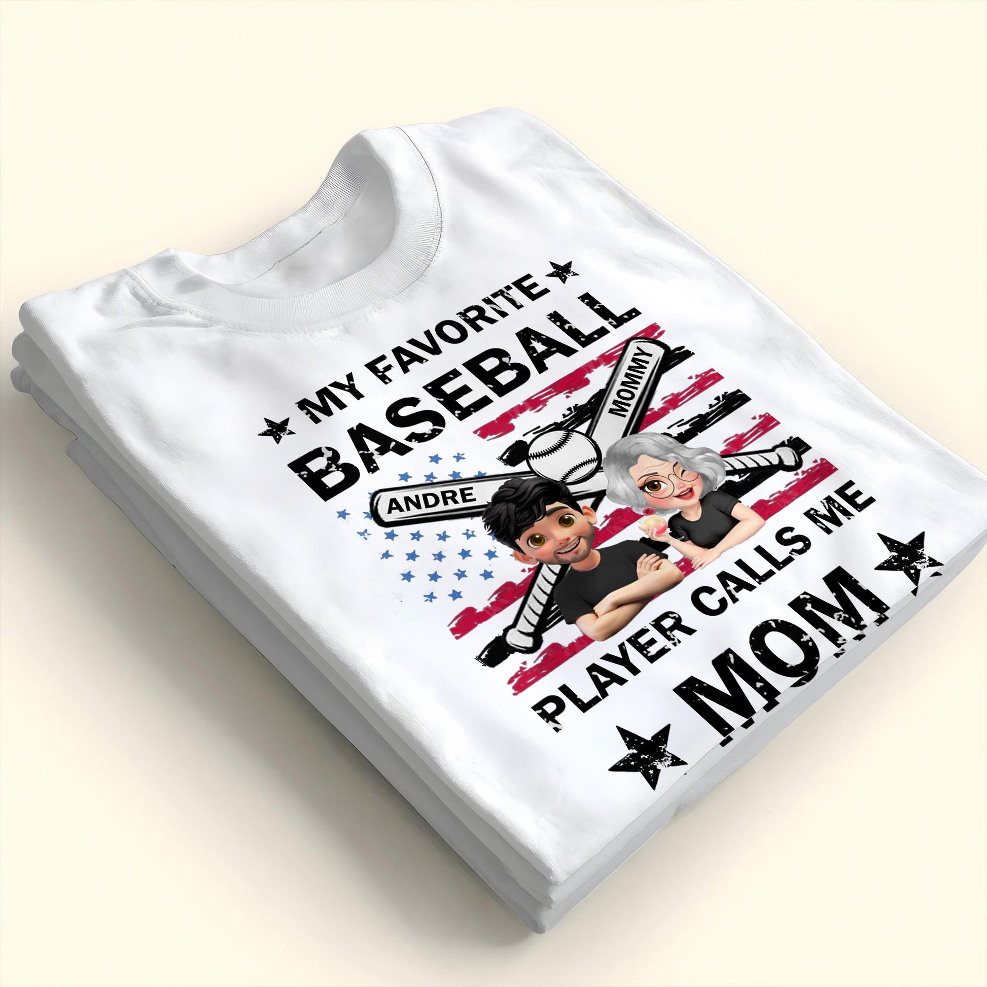 My Favorite Baseball Player Calls Me Mom, Baseball and Stars