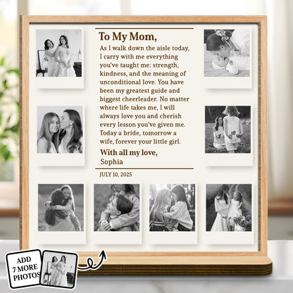 To My Mom Forever Your Little Girl Photo Collage