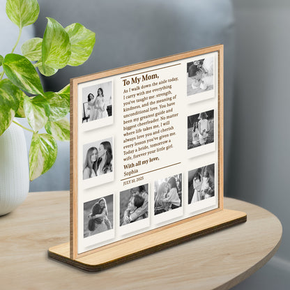 To My Mom Forever Your Little Girl Photo Collage