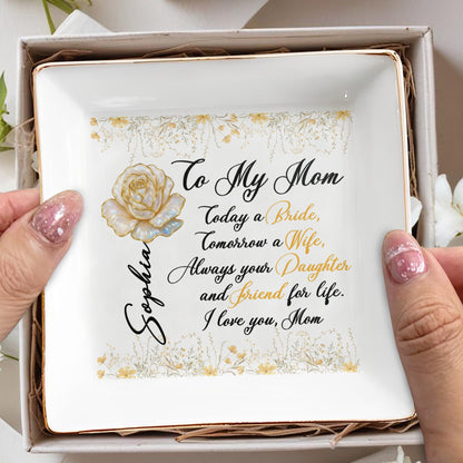 To My Mom, Always Your Daughter, Rose And Flowers