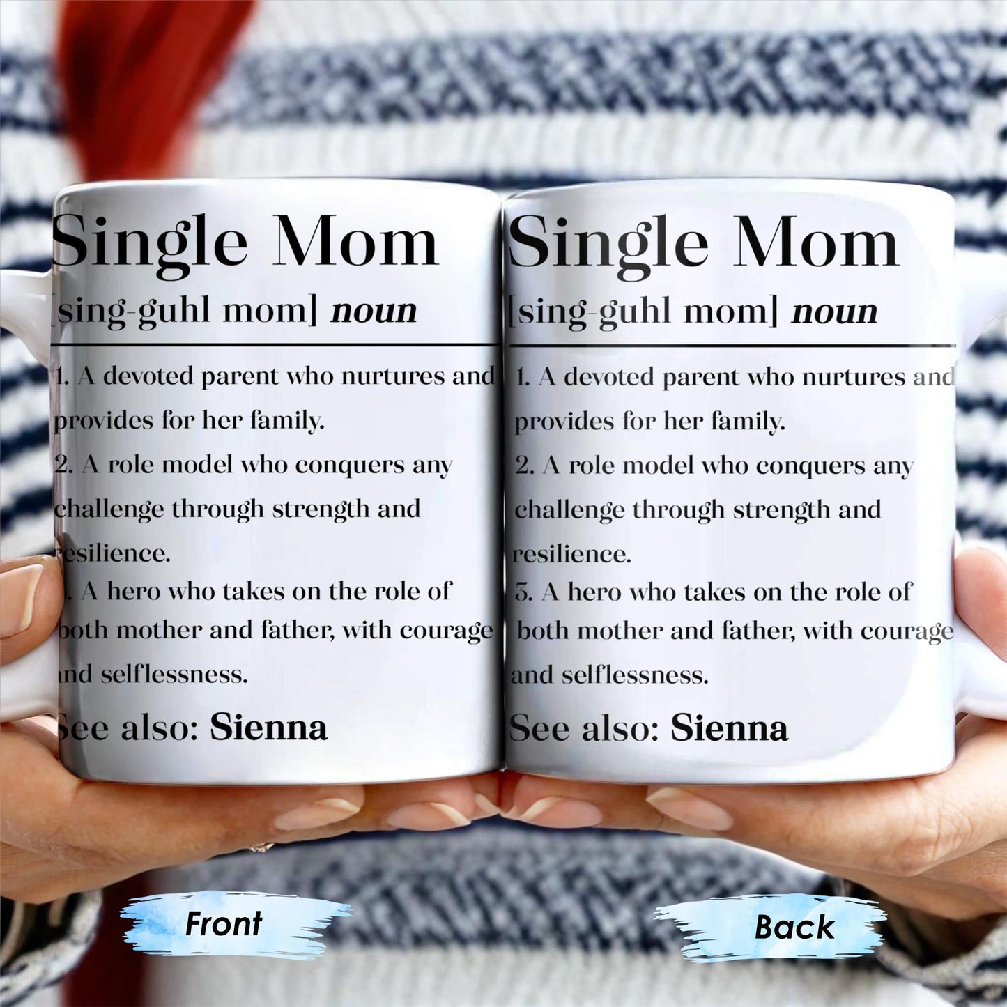 Single Mom Devoted Parent and Courageous Hero