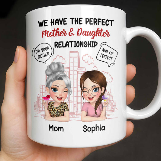 Perfect Mother & Daughter Relationship, Cityscape Design