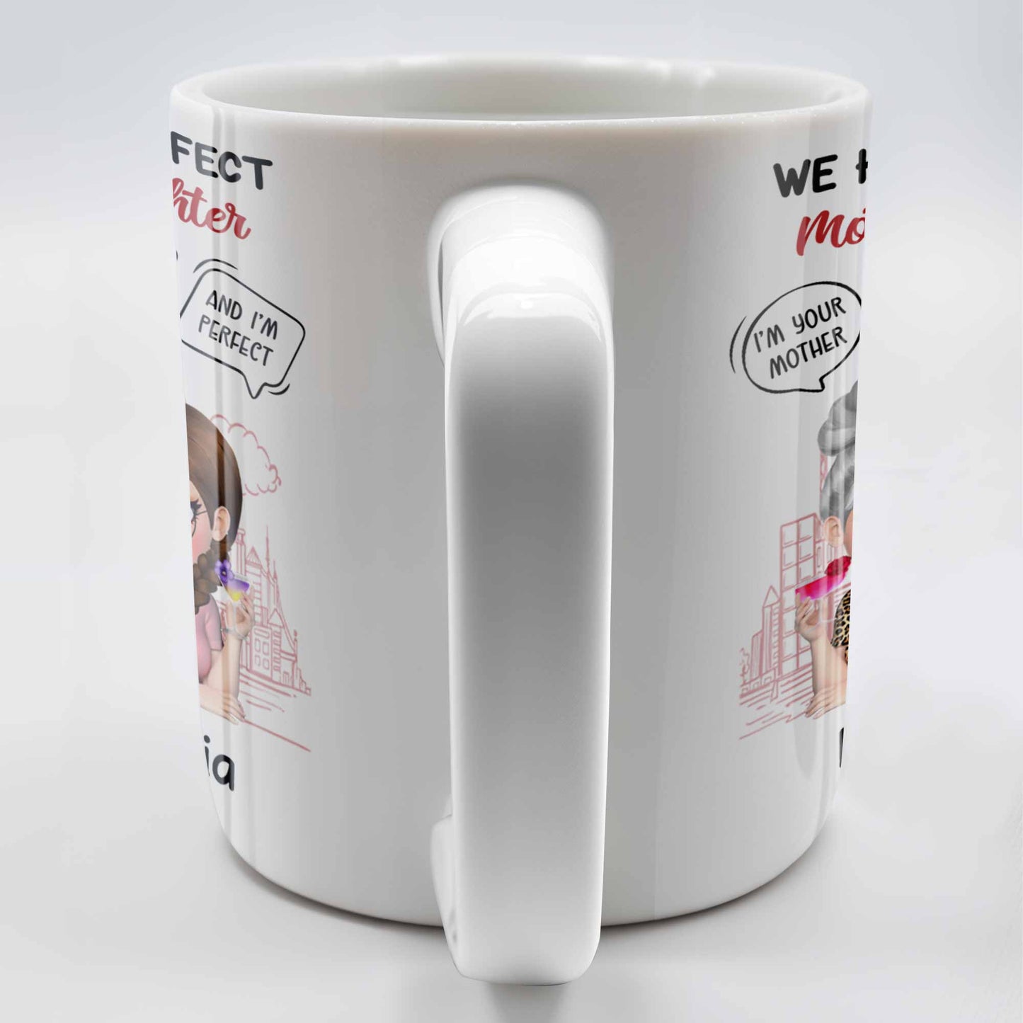 Perfect Mother & Daughter Relationship, Cityscape Design