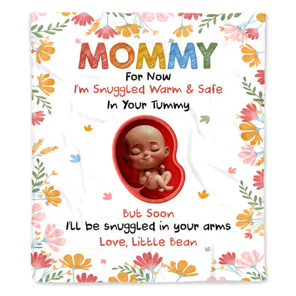 Snuggled Warm And Safe, Love Little Bean